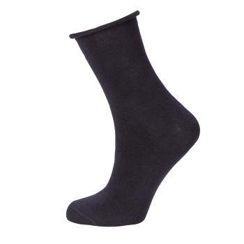 Trofé Trofe Cotton Solid Sock Strømper Blå Strl 37/41 Dame