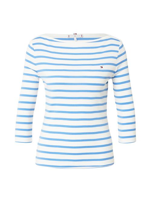 TOMMY HILFIGER Shirts 'NEW CODY'  azur / hvid