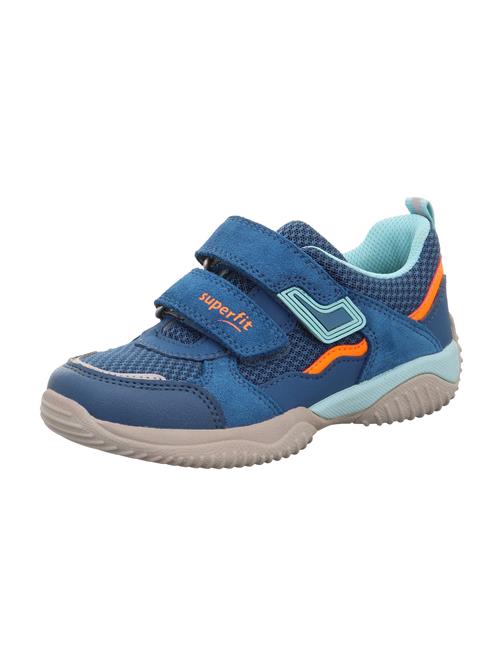 SUPERFIT Sneakers 'STORM'  safir / aqua / orange