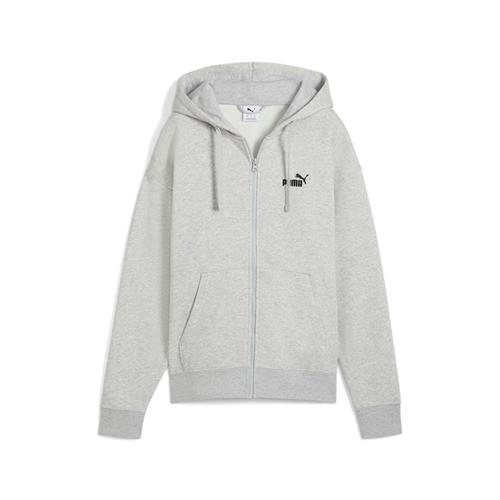 PUMA Sportssweatjakke 'Ess No. 1'  grå / sort
