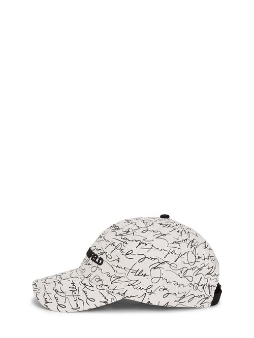 Karl Lagerfeld Hætte 'Essential'  creme / sort