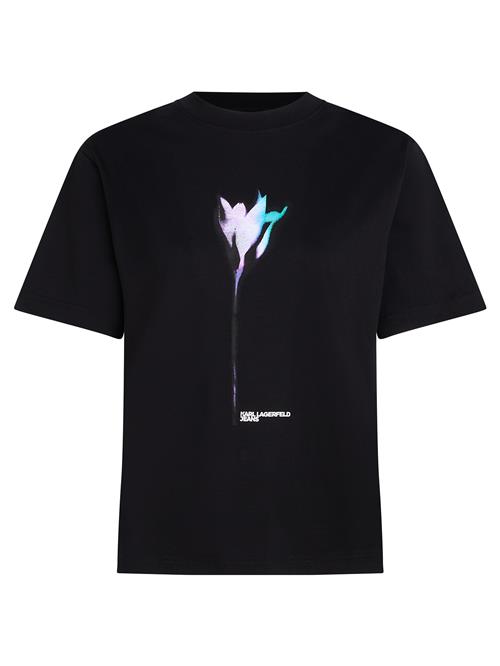 KARL LAGERFELD JEANS Shirts  turkis / lyselilla / sort / hvid