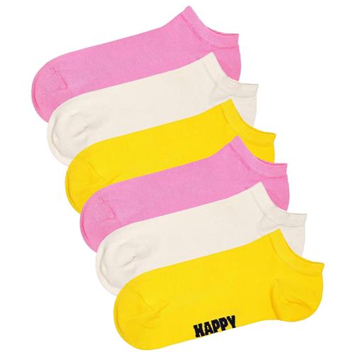 Happy Socks Sokker  gul / eosin / sort / hvid