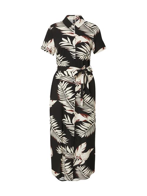 VERO MODA Blusekjole 'VMEASY JOY'  creme / brun / sort / hvid
