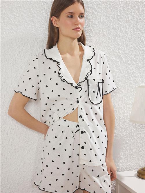Trendyol Shorty  sort / hvid