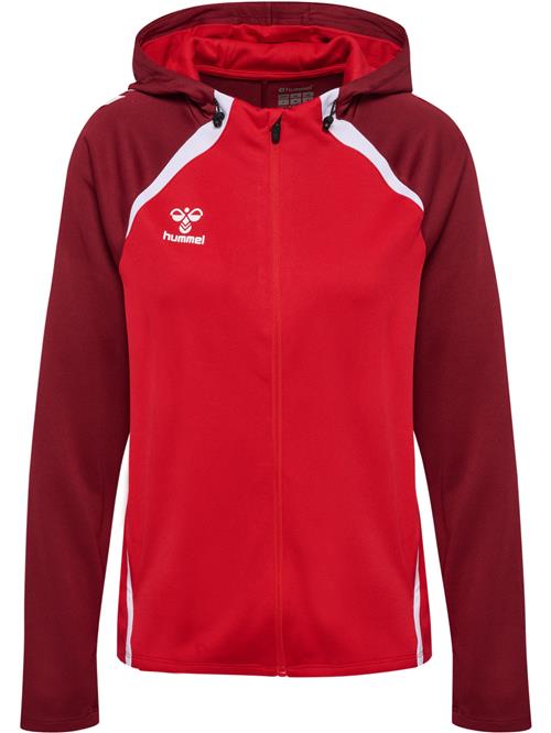 Hummel Sportsweatshirt 'Lead 2.0'  rød / vinrød / hvid