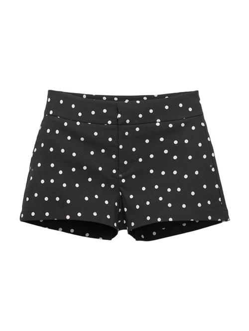 Pull&Bear Bukser  sort / hvid