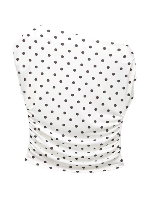 Pull&Bear Overdel  sort / hvid