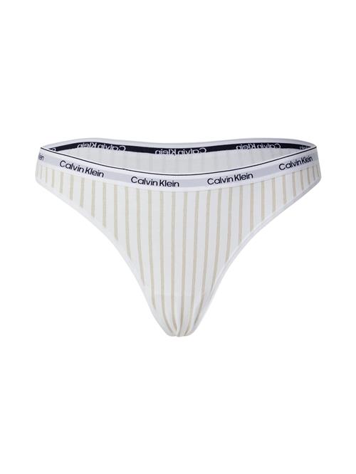Calvin Klein Underwear String  brokade / grå / sort / hvid
