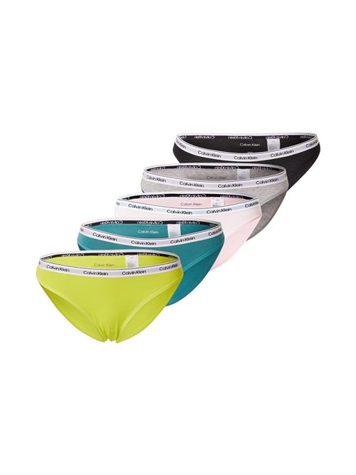 Calvin Klein Underwear Slip  grå-meleret / lime / petroleum / lyserød / sort