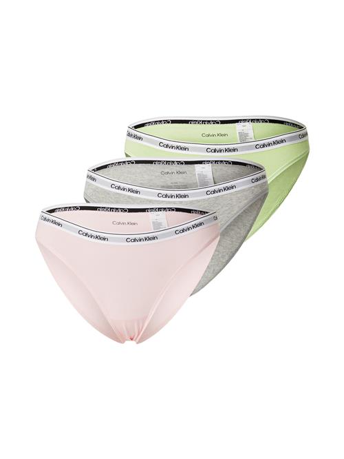Calvin Klein Underwear Slip  grå / lysegrøn / lyserød / sort