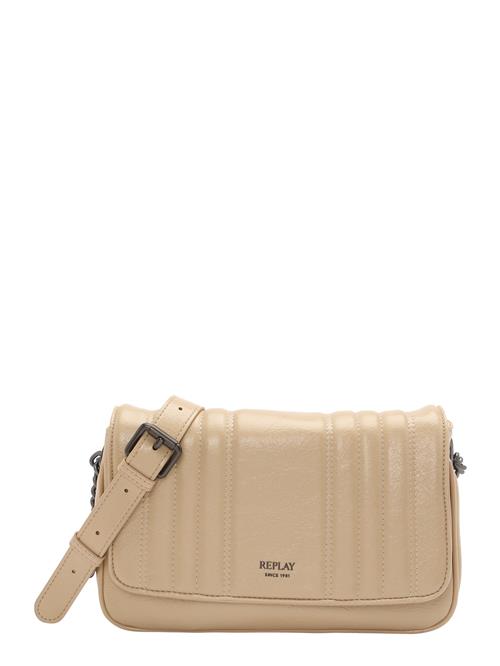 REPLAY Skuldertaske  beige