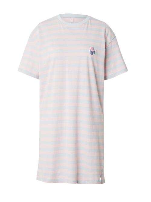 Hunkemöller Natskjorte  navy / turkis / pink / rosé