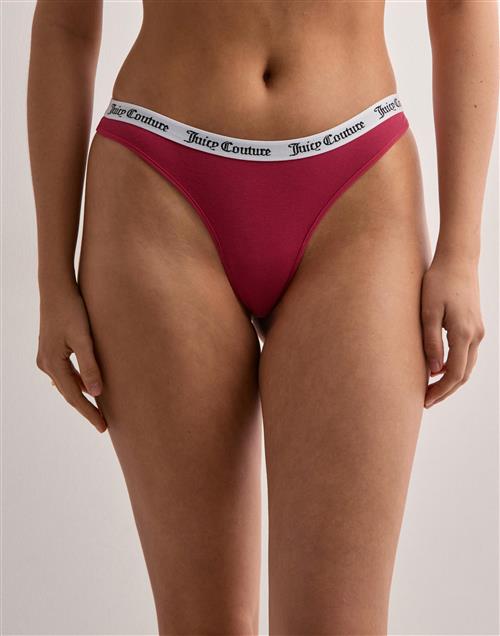 Juicy Couture - Rød - Dana Thong 3PK