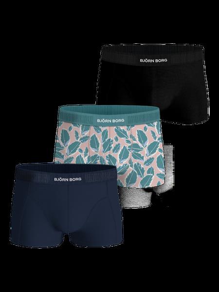 Björn Borg Organic Cotton Stretch Trunks 3-pack Multi, XXL