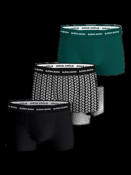 Björn Borg Cotton Stretch Trunks 3-pack Multi, XXL