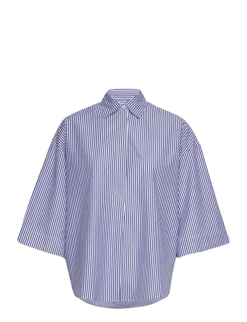 Rhodes Pop Strp Ss Popovr French Connection Blue