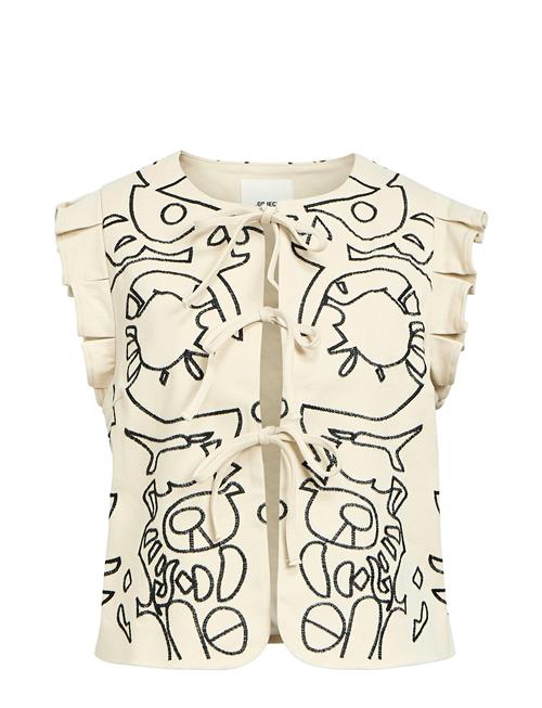 Objmaple Waistcoat Cc2 Ss Object Cream