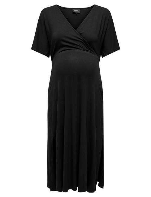 Olmamaze S/S All In Nursi Dress Noos Only Maternity Black