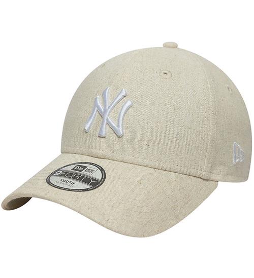 New Era Kasket - 9Forty - Viskose/Hør - Light Beige