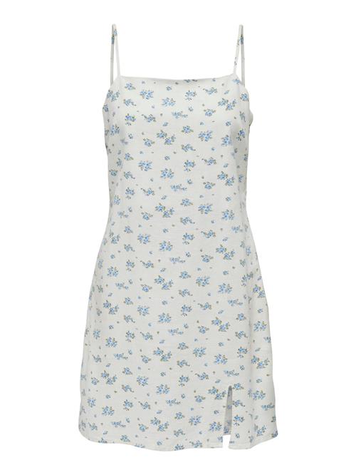 ONLY Sommerkjole 'CARO'  lyseblå / offwhite