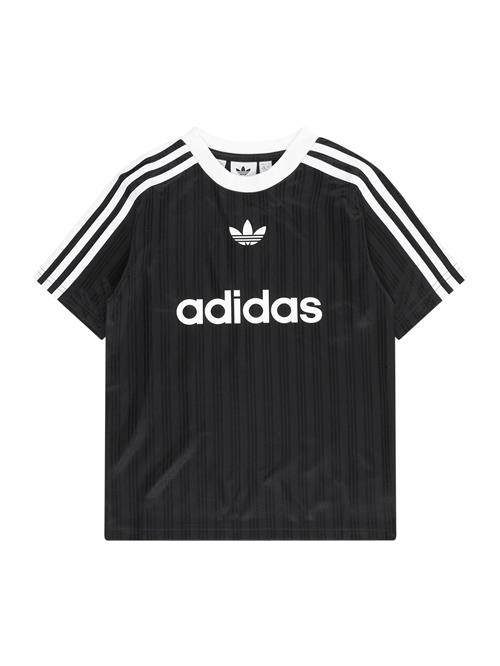 ADIDAS ORIGINALS Shirts 'Adicolor'  sort / hvid