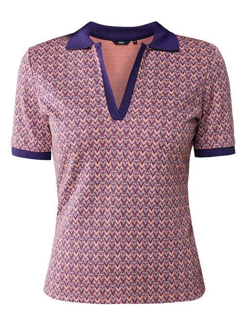 MEXX Shirts  mørkelilla / laks / offwhite