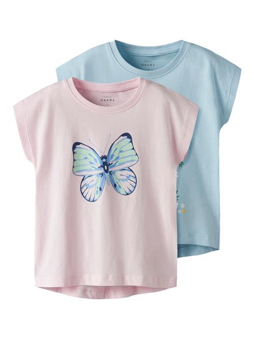 NAME IT Bluser & t-shirts 'NMFVIGEA'  lyseblå / lysegrøn / lyserød / hvid