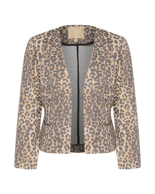 CULTURE Overgangsjakke 'Eloise'  beige / chamois / sort