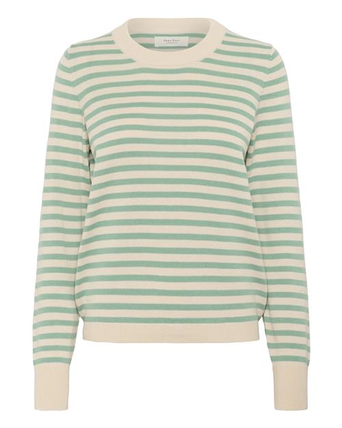 Part Two Pullover 'Gertie'  creme / jade