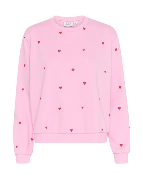 SAINT TROPEZ Sweatshirt 'Dagna'  eosin / rød