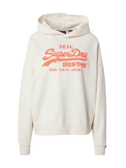 Superdry Sweatshirt  creme / laks