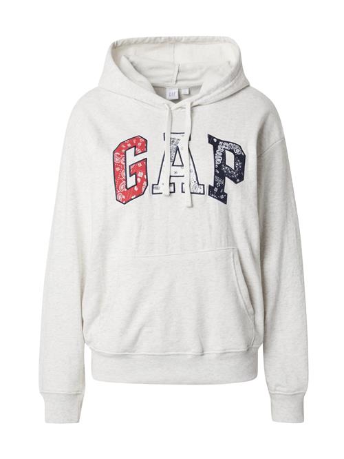 GAP Sweatshirt 'HERITAGE'  navy / grå / rød / offwhite