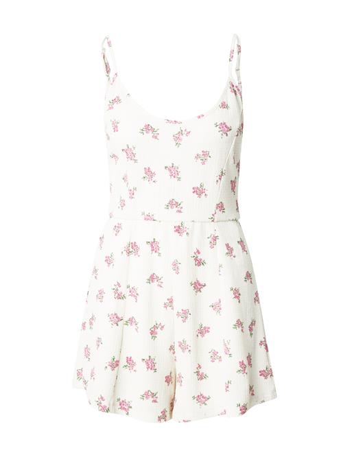 Se STUDIO SELECT Jumpsuit 'Isa'  pink / hvid ved About You