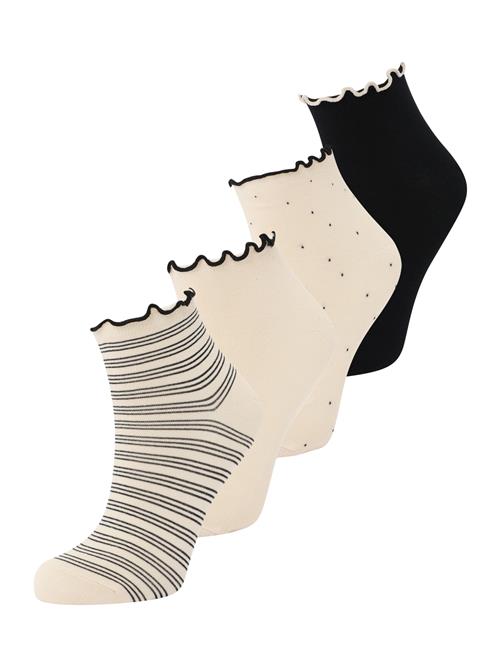Se Lindex Sokker  lysebeige / sort ved About You
