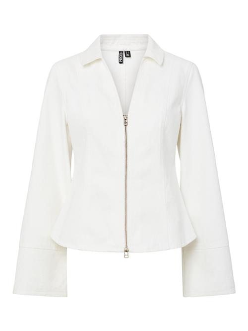 PIECES Bluse 'PCFlora'  hvid