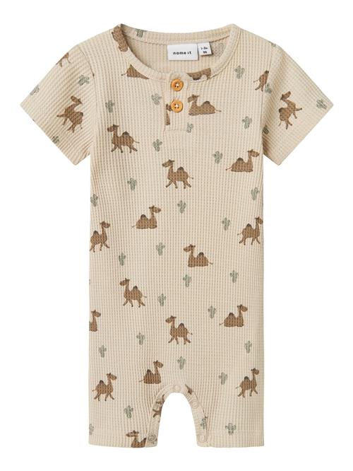 NAME IT Sparkedragt/Body  beige / brun / grå