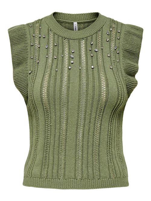 ONLY Pullover 'ONLNew Tulle'  grøn