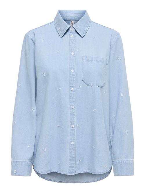 ONLY Bluse 'ONLViola'  pastelblå / lyseblå