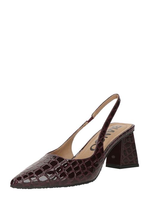 Bianco Slingpumps 'Maralyn'  mørkerød