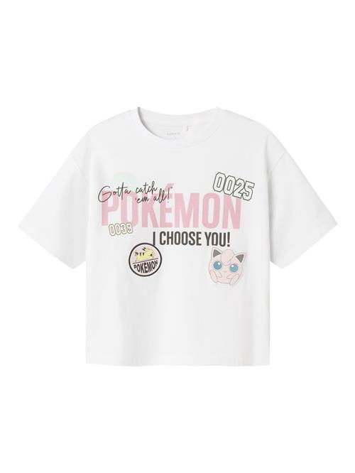 NAME IT Bluser & t-shirts 'NKFMorana Pokemon'  gul / rød / sort / hvid