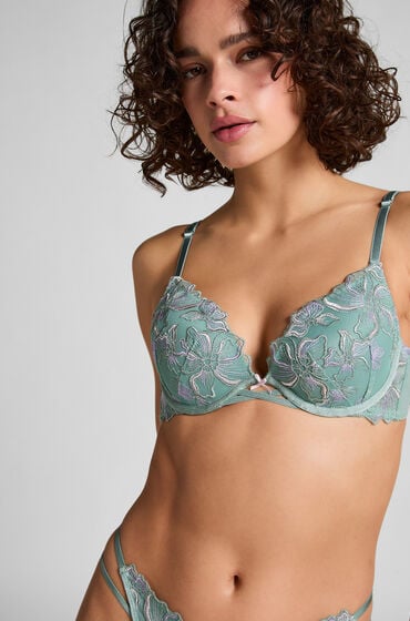 Hunkemöller Formstøbt bøjle-bh Lauren Grøn