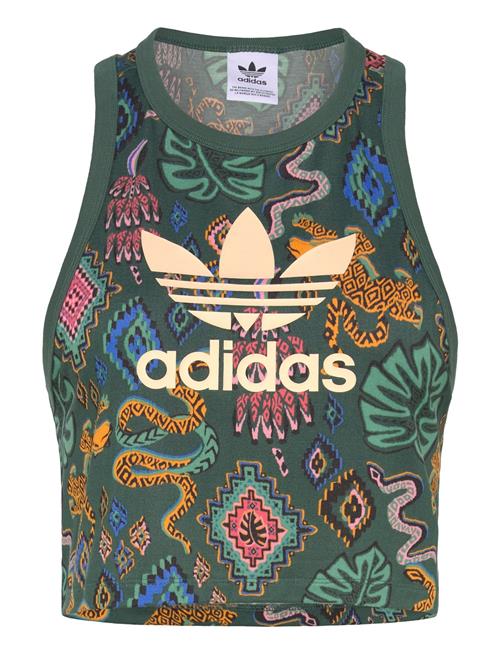 Adidas X Farm Trefoil Tank Adidas Originals Green