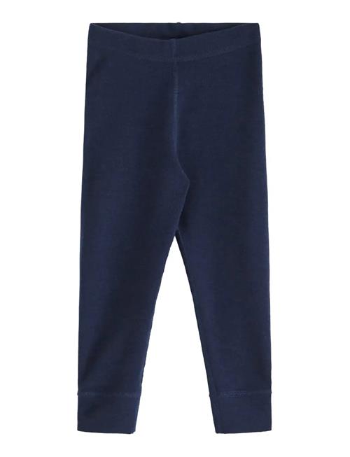 Leggings Wool Baby Solid Lindex Navy