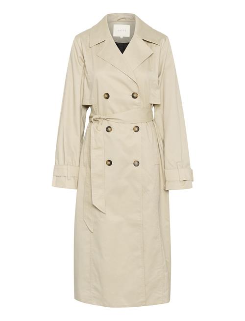 Kapatricia Trench Coat Kaffe Beige