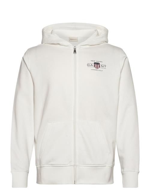 Graphic Fullzip Hoodie GANT White