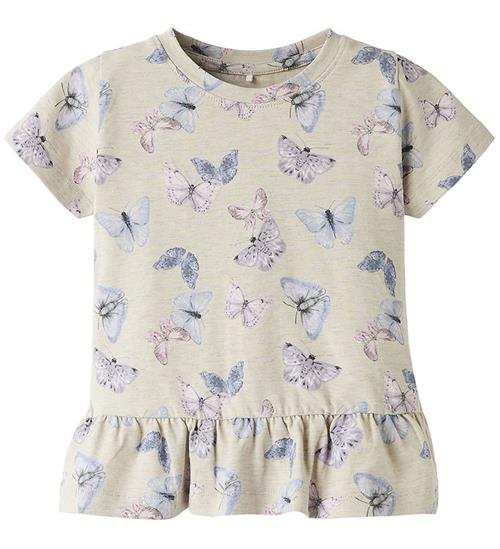 Name It Name it T-shirt - NmfHasmina - Peyote Melange