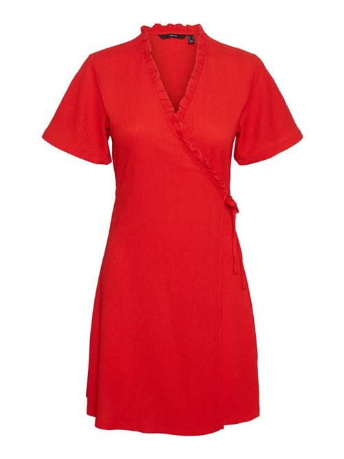 VERO MODA Kjole  brandrød