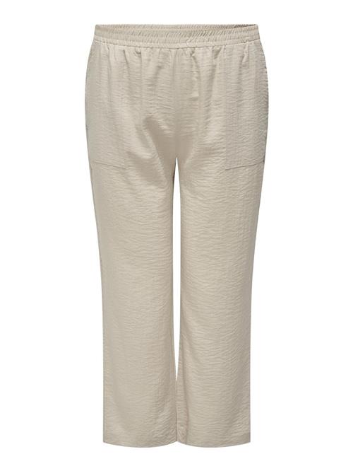 ONLY Carmakoma Bukser  beige