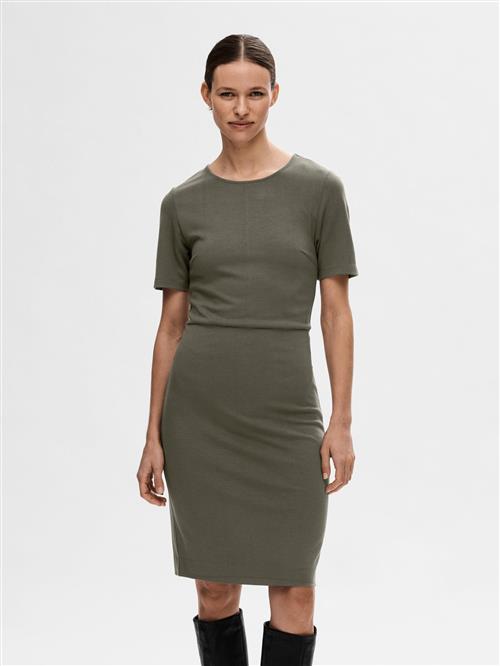 SELECTED FEMME Kjole  grøn